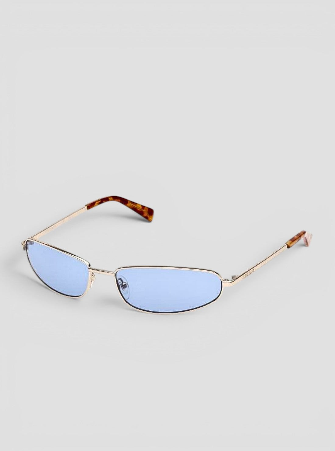 GUESS Accessories Gold Rectangular Sunglasses GJ0001032V Side View