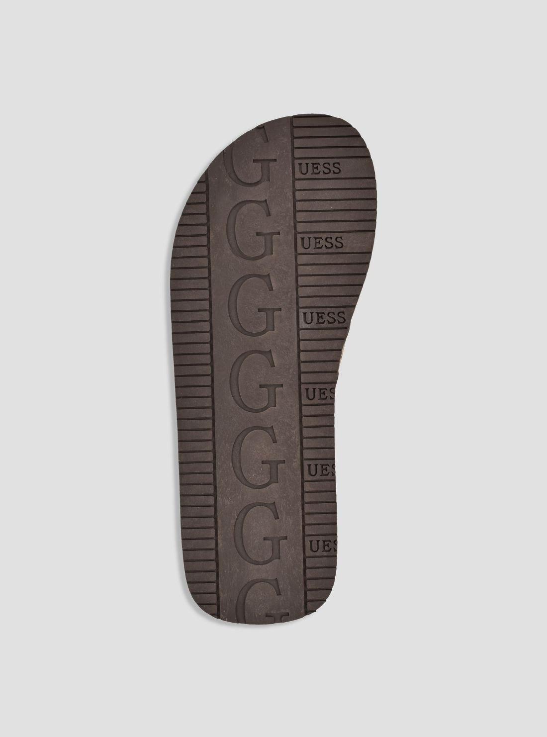 GUESS Footwear Light Natural Dingle Thongs DINGLE Bottom View
