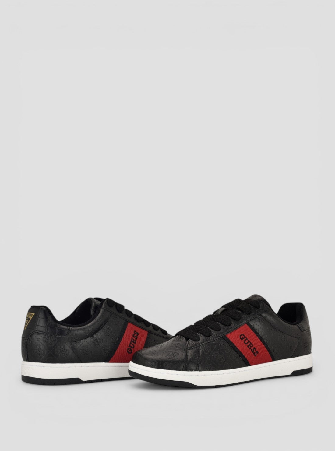 GUESS Footwear Black Tariton Sneakers TARITON Front Back View