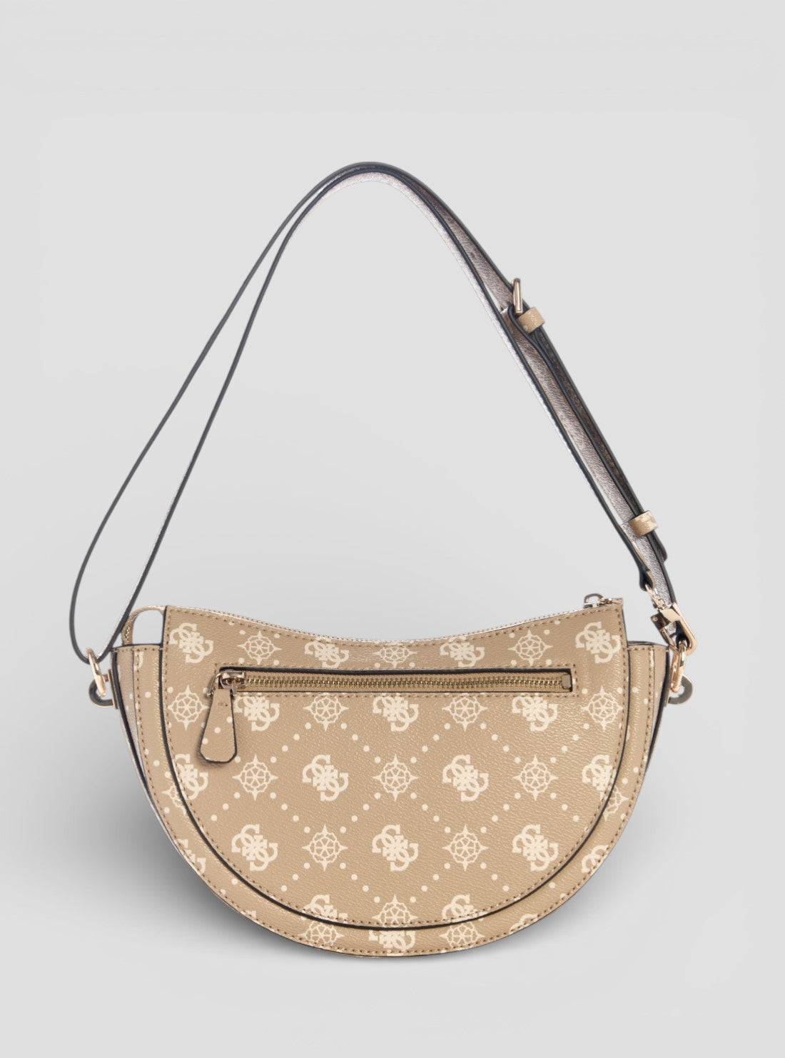 GUESS Womens Biscotti Logo Silia Convertible Shoulder Bag GP989018 Back View