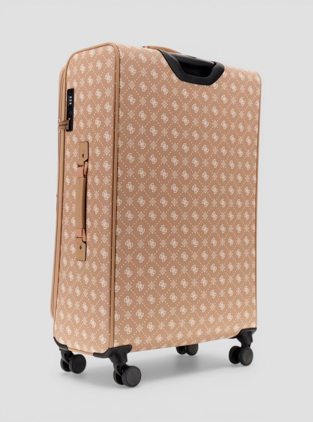 GUESS Luggage Biscotti Logo Silia 71cm Suitcase GP9890988 Back View