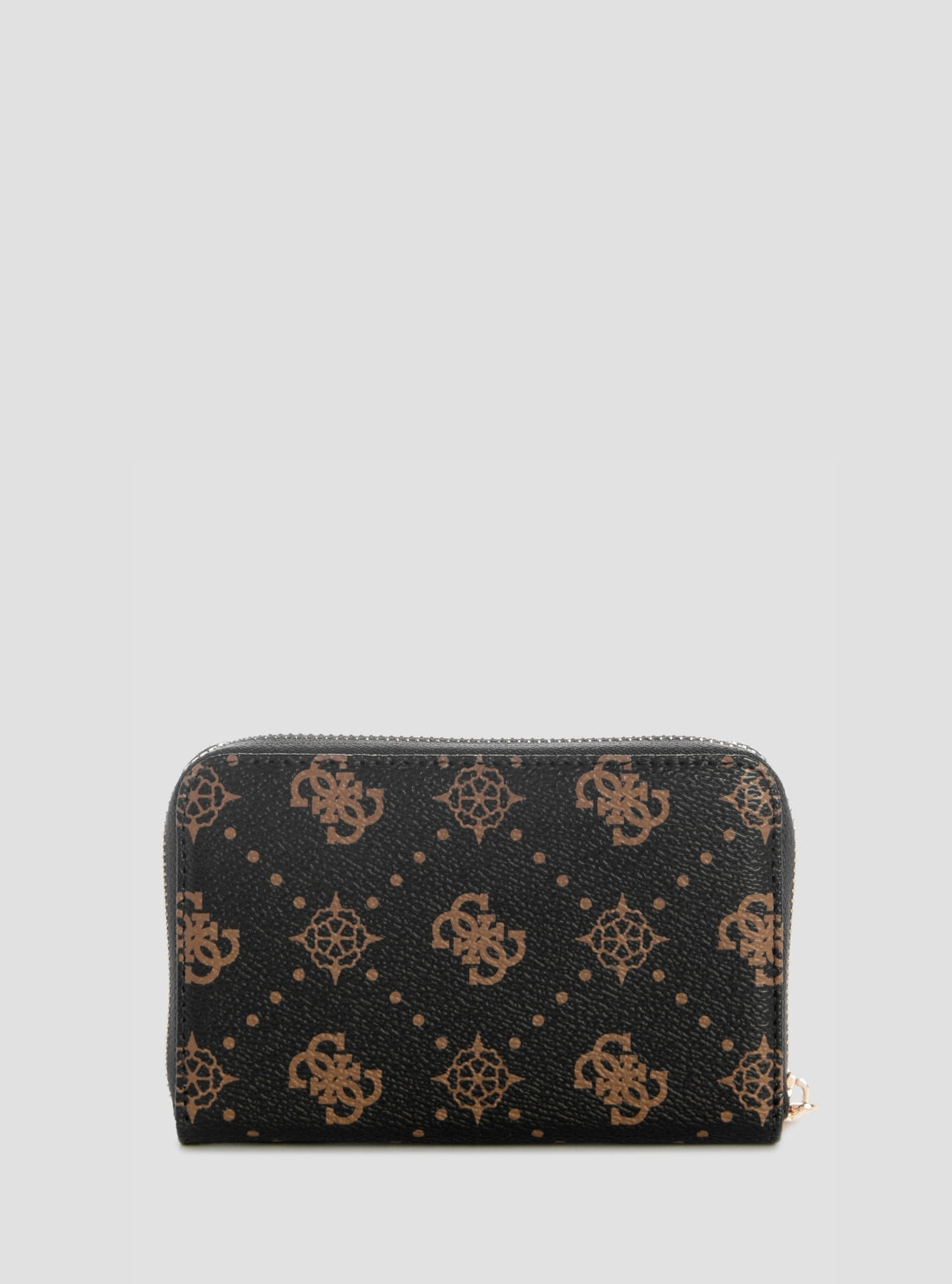 GUESS Womens Brown Logo Emelie Medium Zip Around Wallet GP9928140 Back View