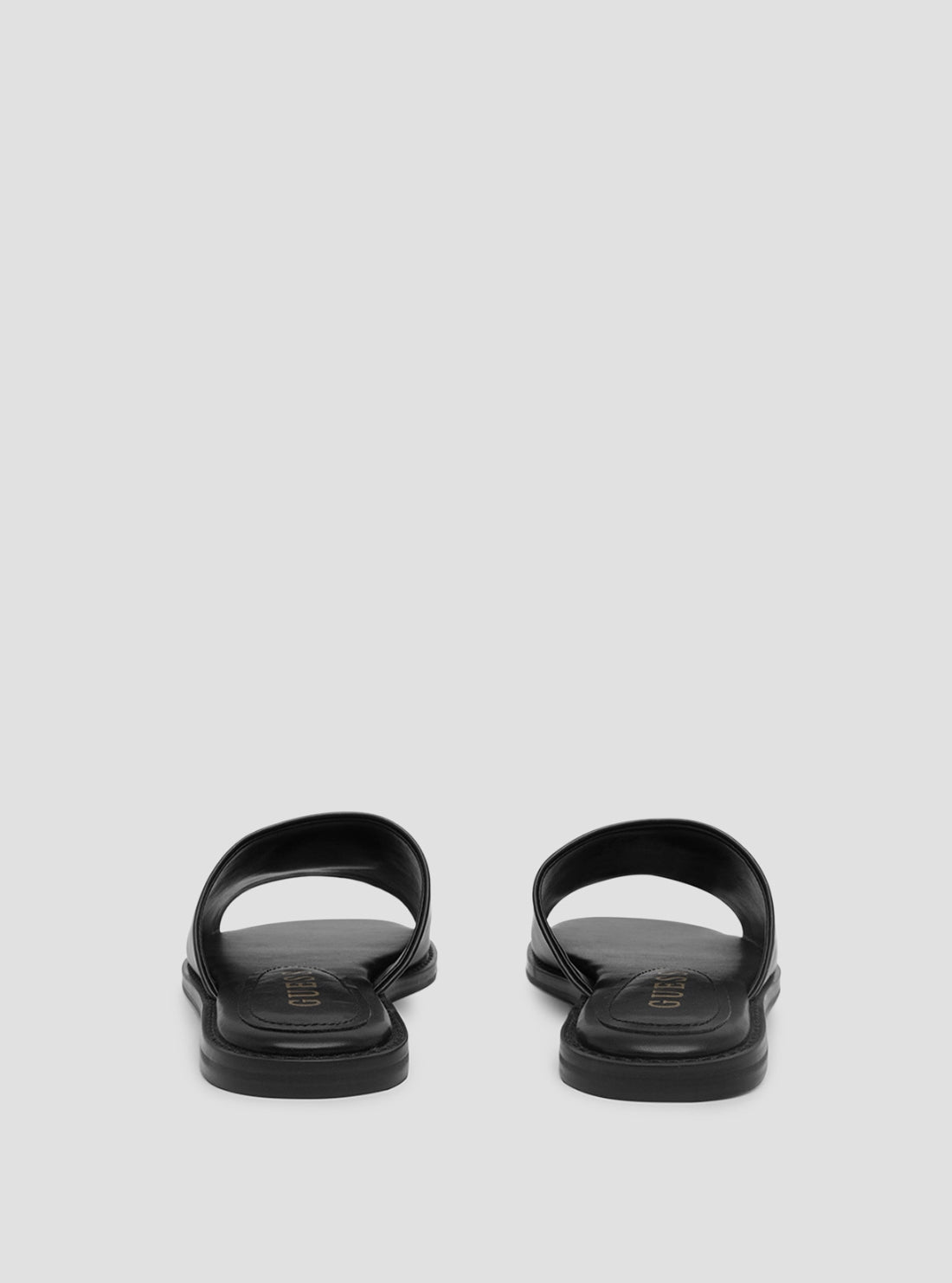 GUESS Footwear Black Graysie4 Slides GRAYSIE Back View