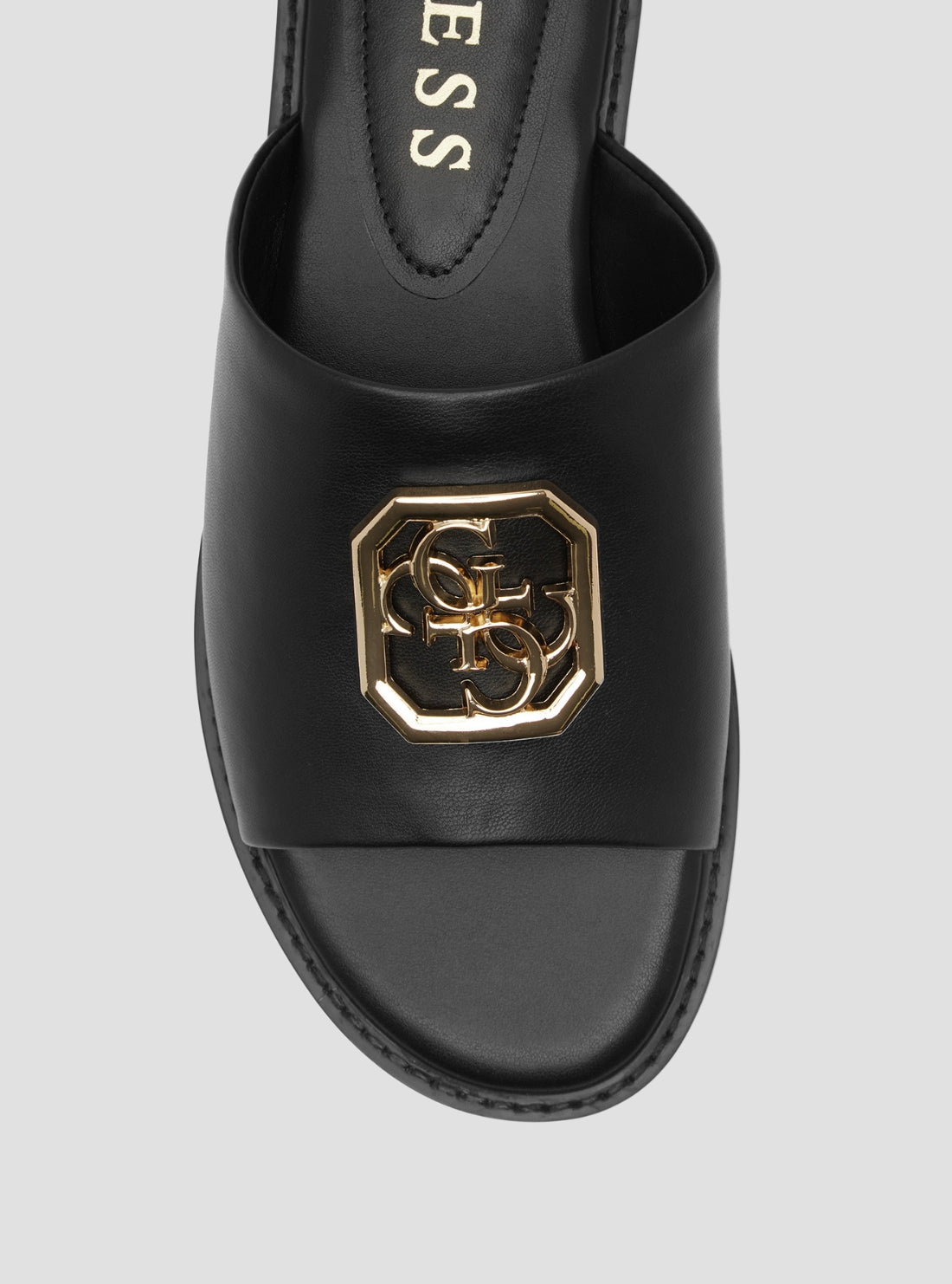 GUESS Footwear Black Graysie4 Slides GRAYSIE Detail View