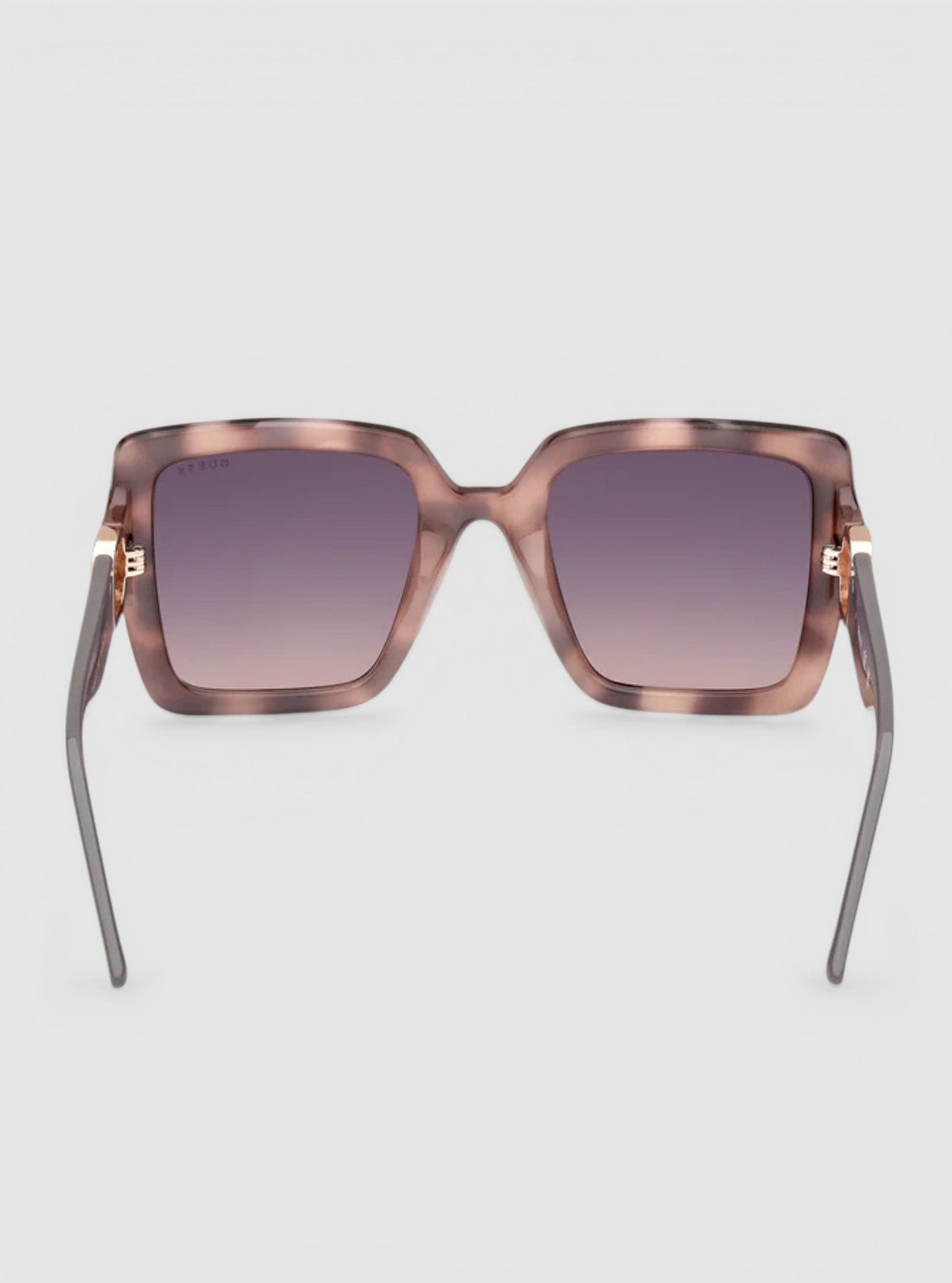 GUESS Accessories Gradient Smoke Square Sunglasses GU00103_5255B Back View