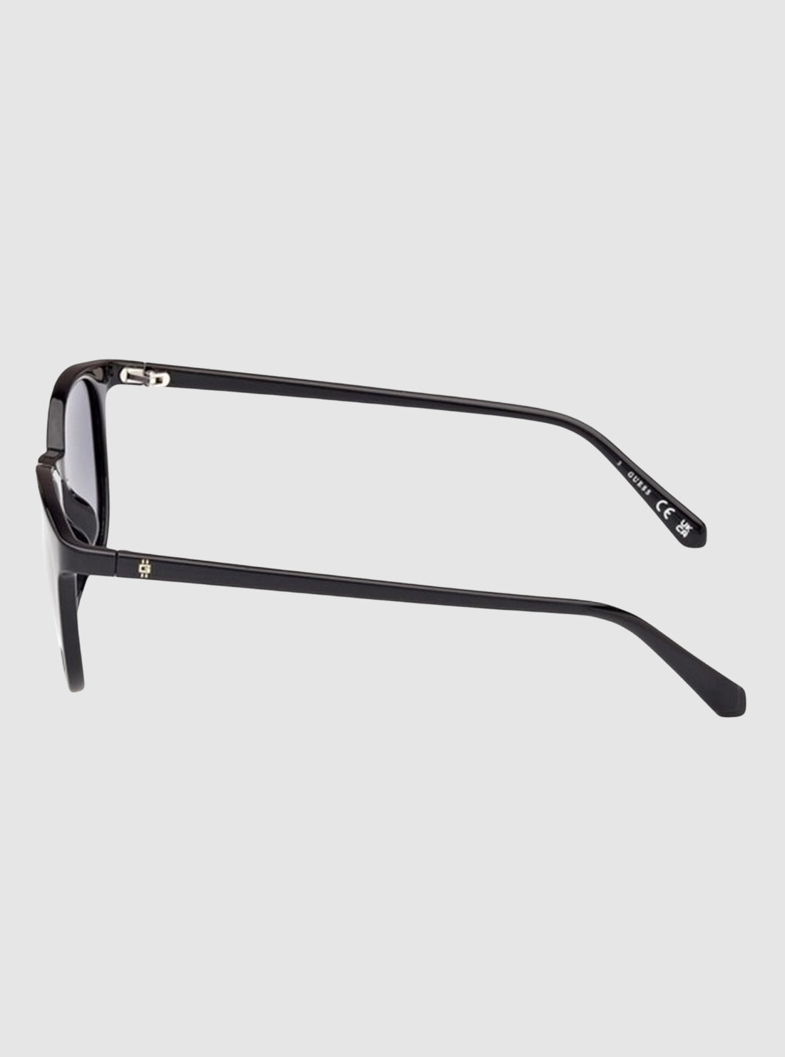 GUESS Accessories Black Injected Round Sunglasses GU0011801D Side View