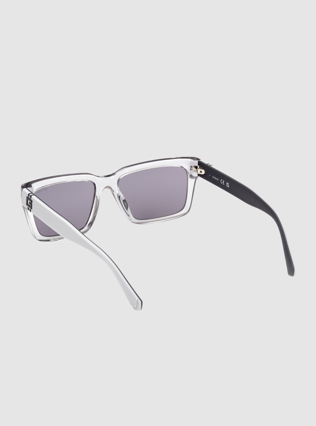 GUESS Accessories Grey Square Sunglasses GU0012120A Back Side View
