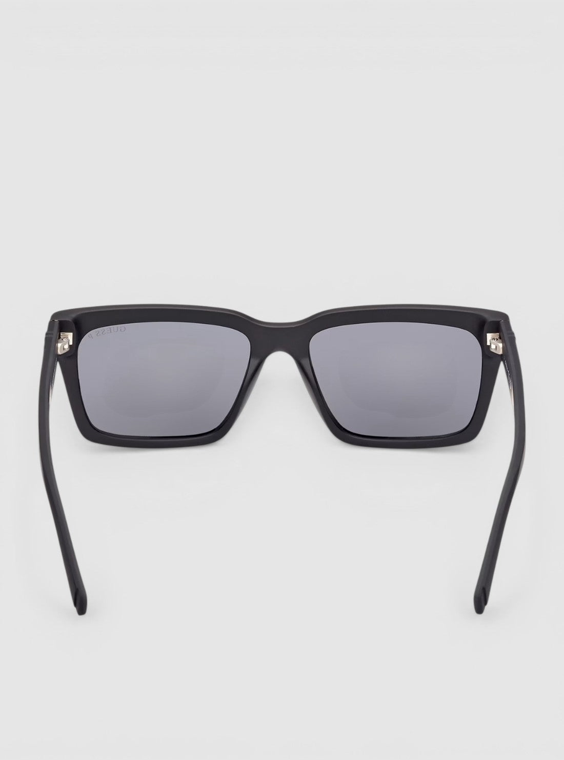Black Polarised Square Sunglasses