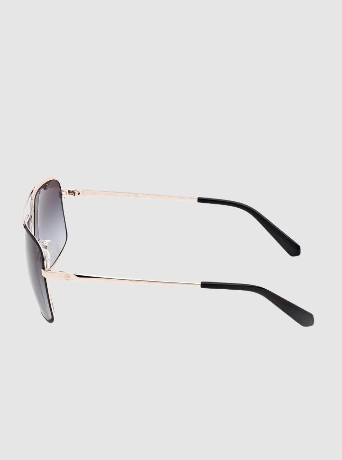 GUESS Accessories Black Gradient Smoke Aviator Sunglasses GU0016702B Side View