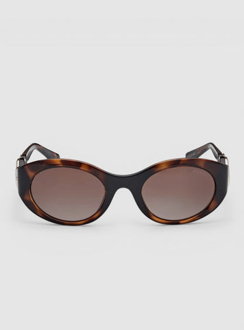 GUESS Accessories Gradient Brown Oval Sunglasses GU00198-H_5352F Front View