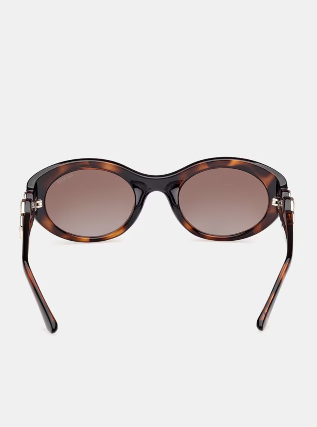 GUESS Accessories Gradient Brown Oval Sunglasses GU00198-H_5352F Back View