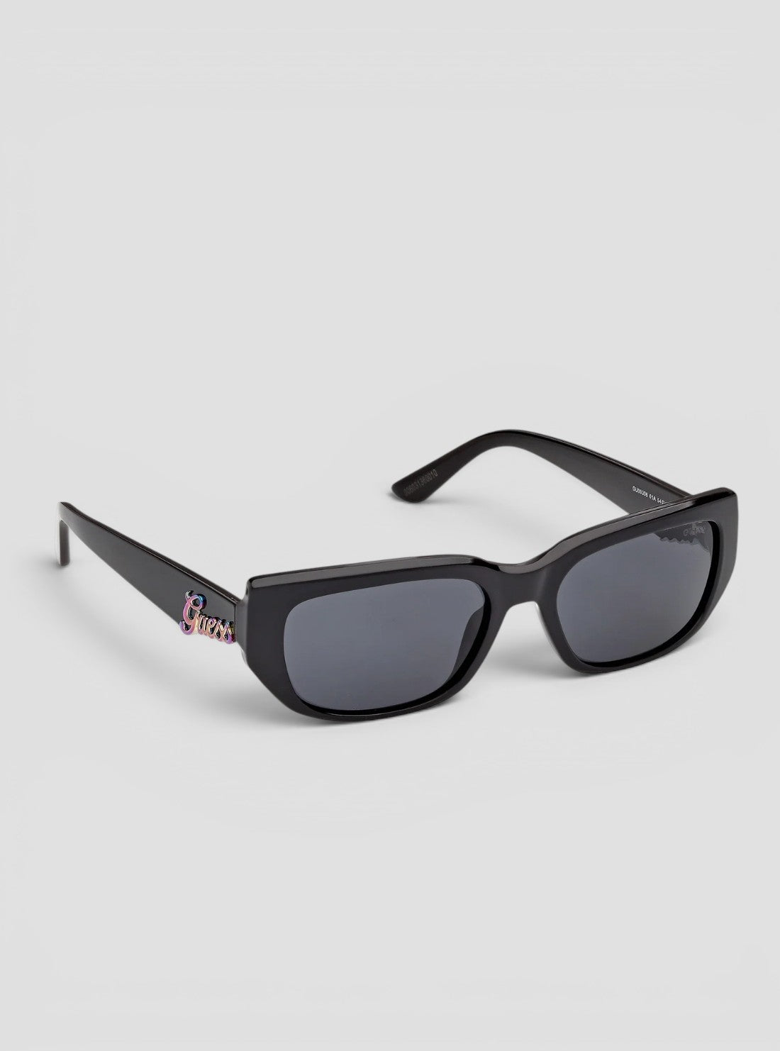 GUESS Accessories Black Rectangular Sunglasses GU0030601A Side View3