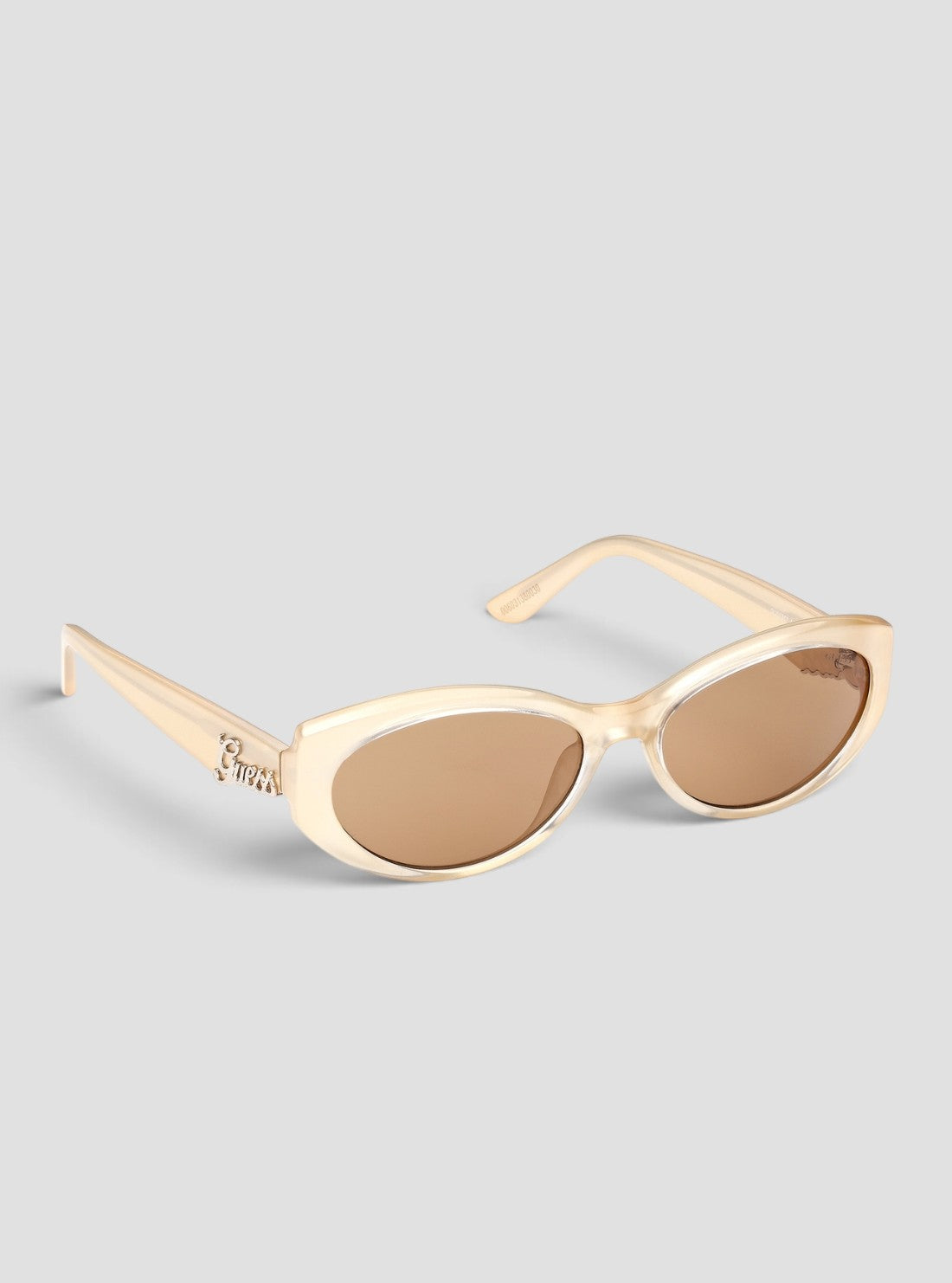 GUESS Accessories Yellow Oval Sunglasses GU0030741E Front Side View2