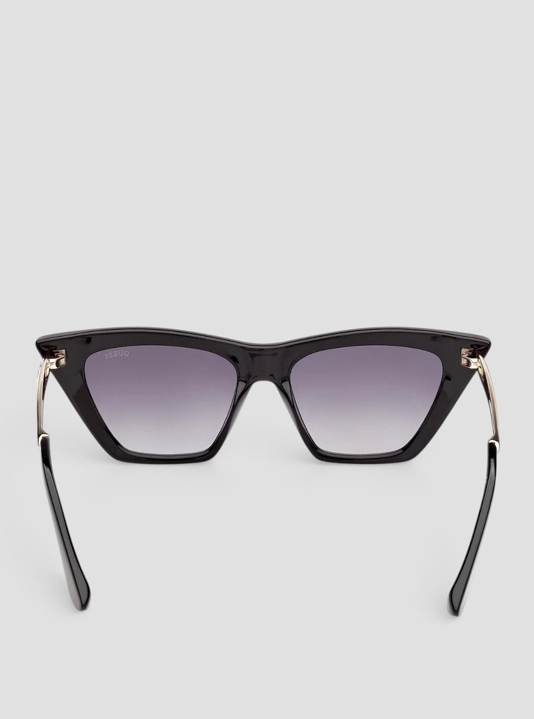 GUESS Accessories Black Andrea Cat Eye Sunglasses GU0031001B Back View