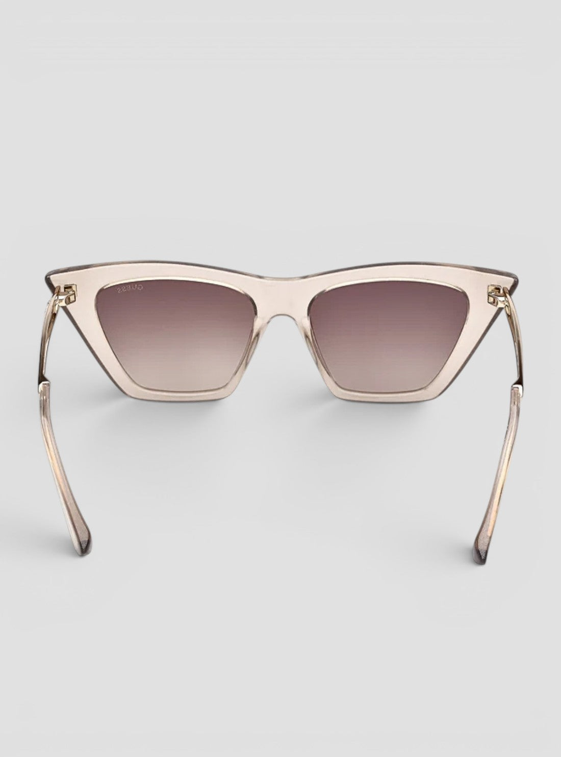 GUESS Accessories Gradient Brown Cat-Eye Sunglasses GU0031059F Back View