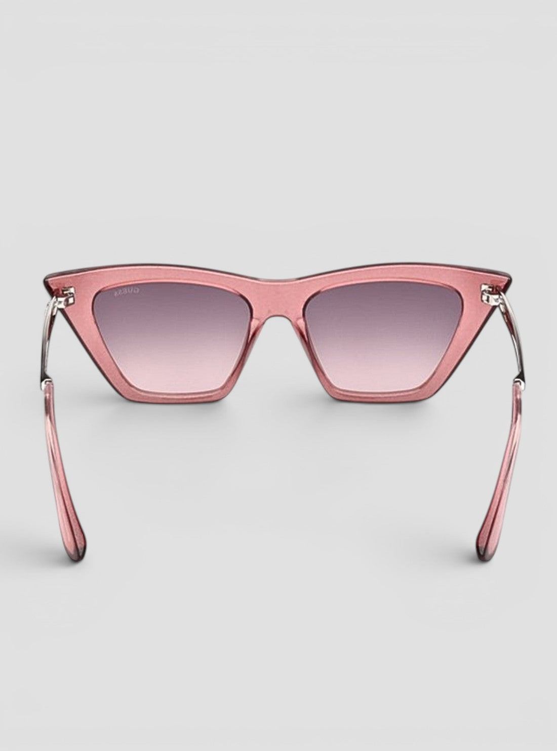 GUESS Accessories Gradient Pink Cat-Eye Sunglasses GU0031072B Back View2