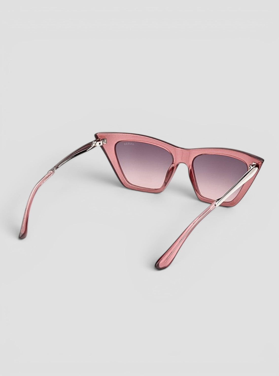 GUESS Accessories Gradient Pink Cat-Eye Sunglasses GU0031072B Back View