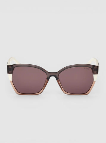GUESS Accessories Violet Cat-Eye Sunglasses GU791220Y Front View