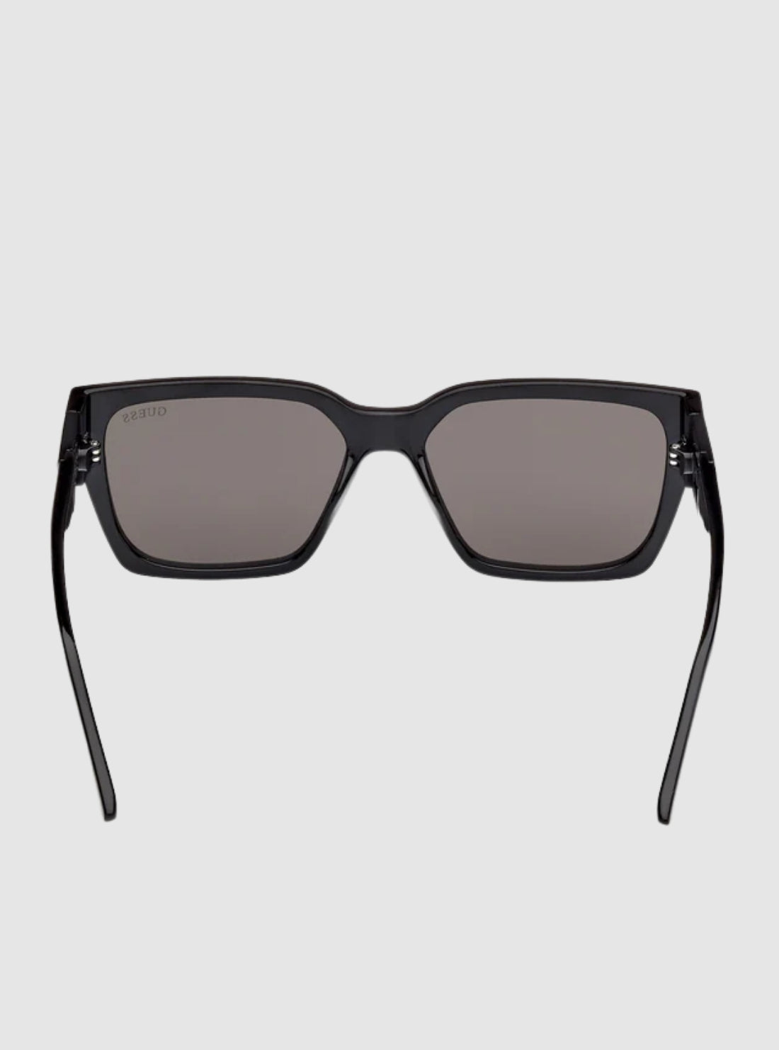 GUESS Accessories Black Rectangular Sunglasses GU791601A Back View