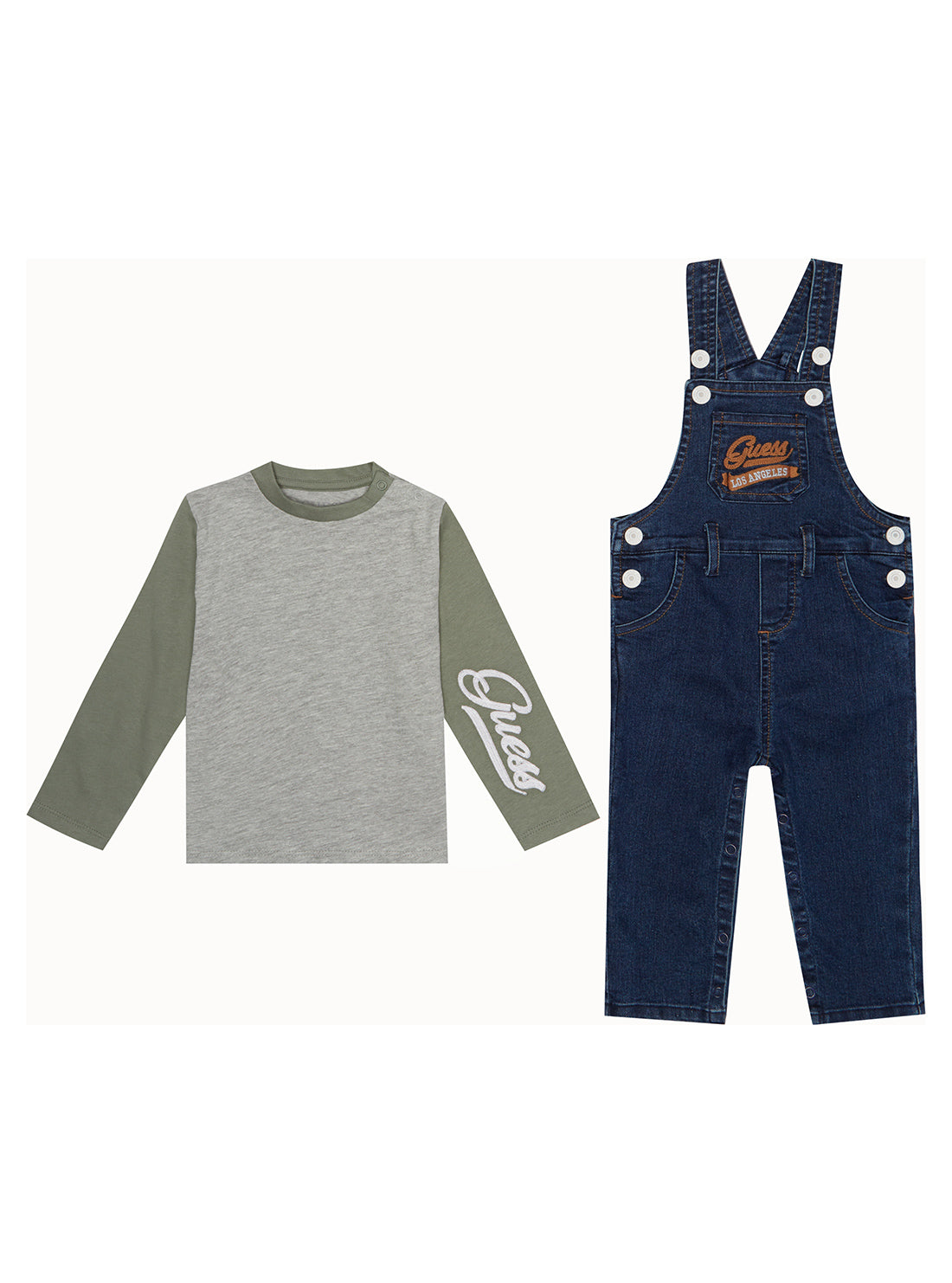 Guess hot sale jean overalls