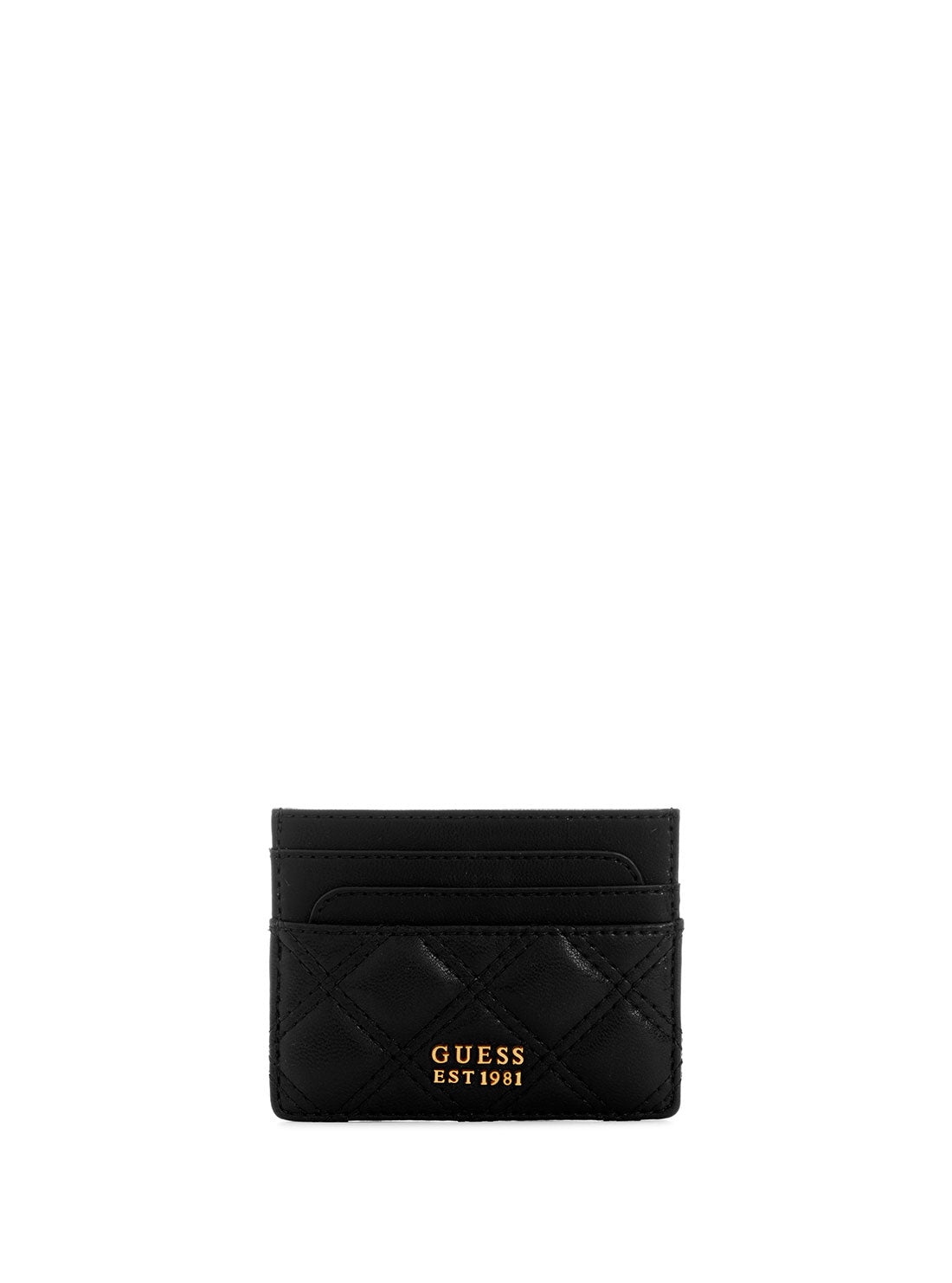 Guess Black Card Case Accessories, One-Size, Colour, BKE