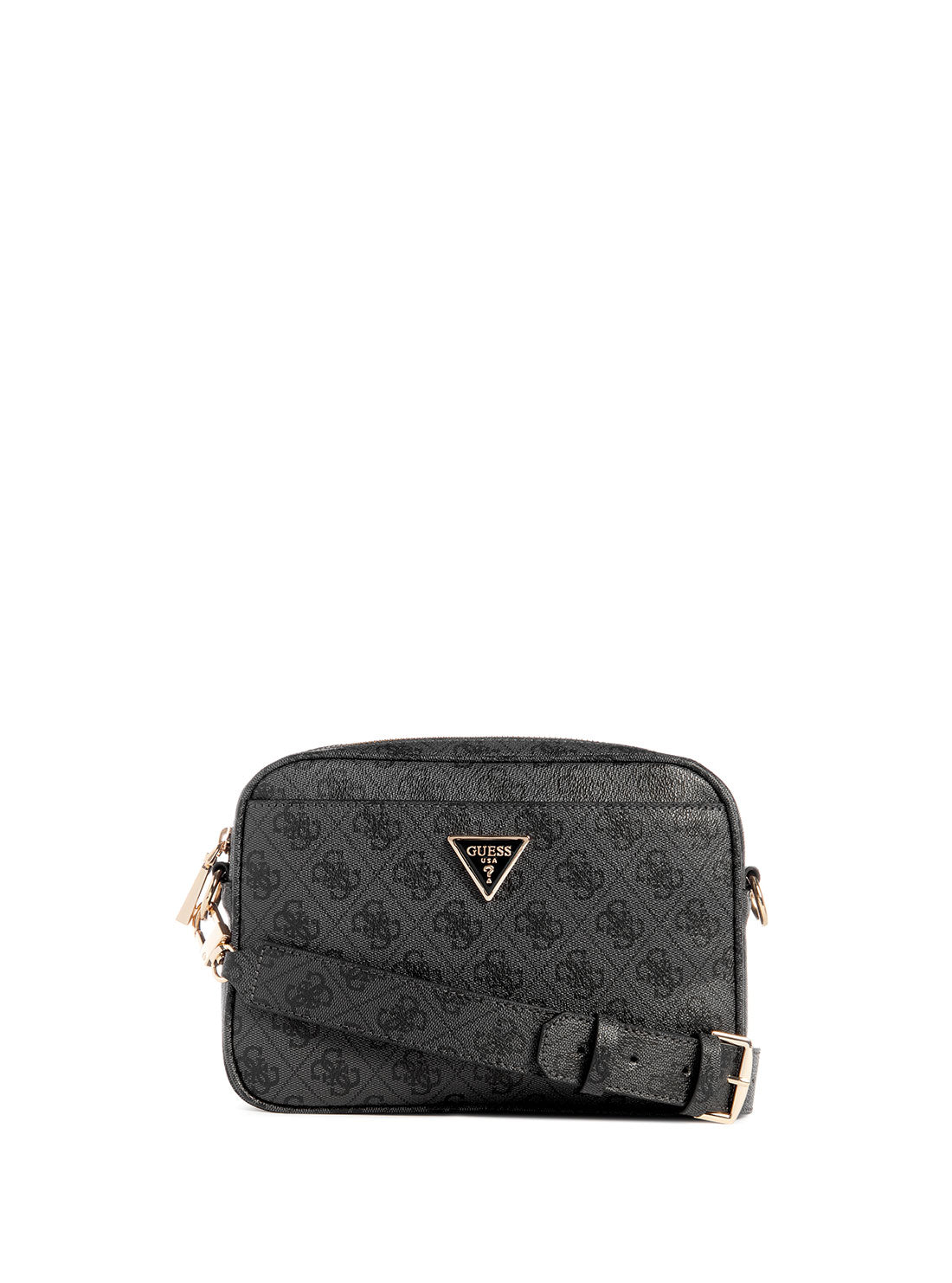 GUESS Women's Coal Logo Meridian Camera Bag SG877814 Front View