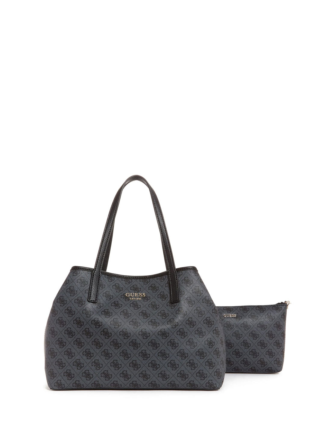 GUESS Women's Coal Logo Vikky Tote Bag SG699523 Full View