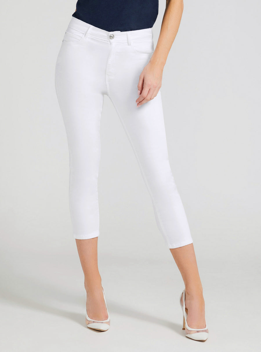 Guess Jeans White Cotton Women's Skinny Jean main image 1