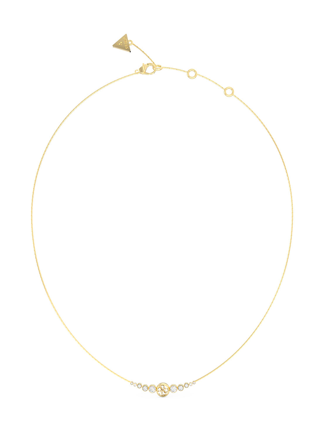 Gold-Tone G Logo Chain-Link Necklace | GUESS Canada