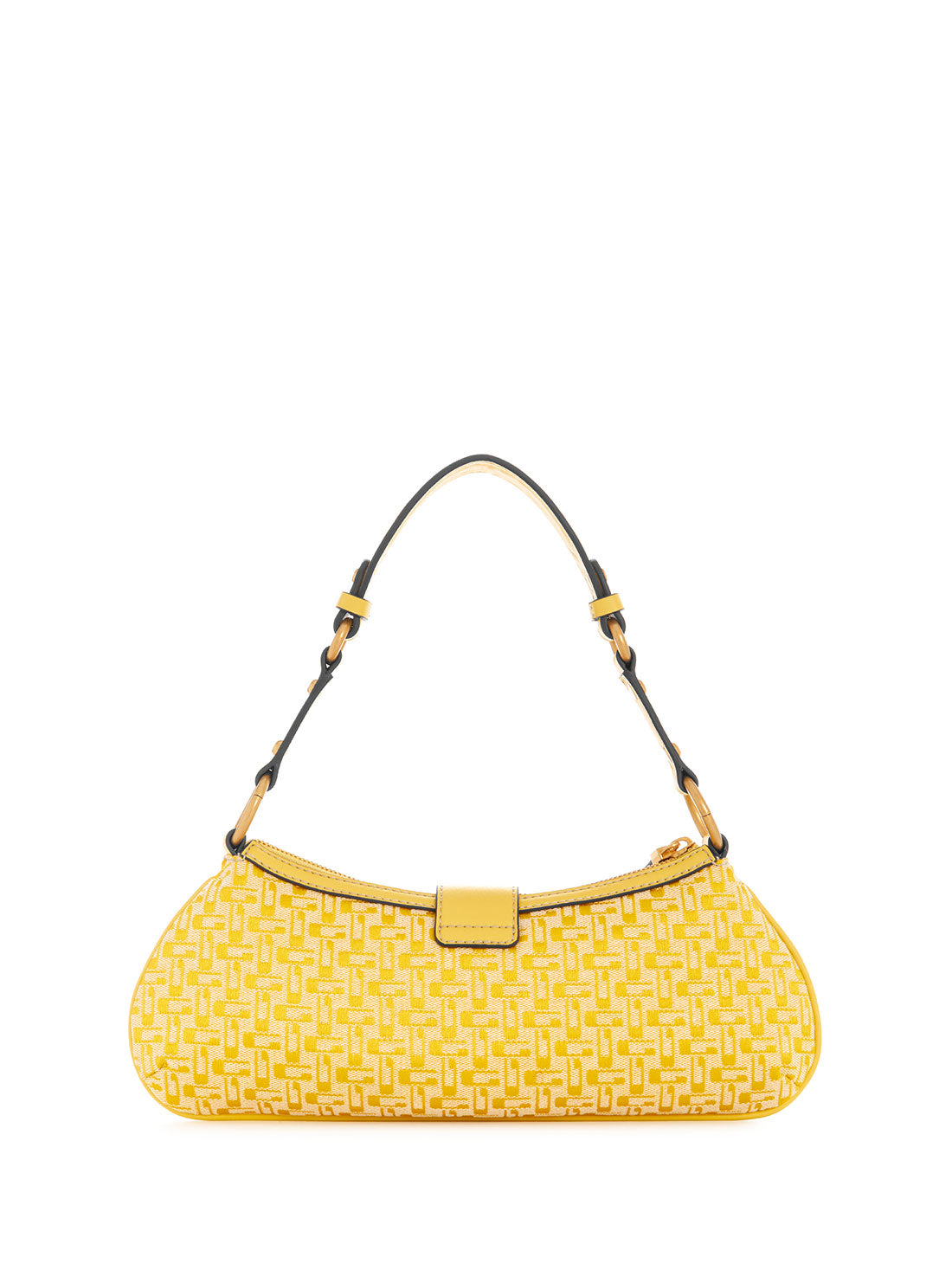 GUESS Women's Lemon Logo Belle Vintage Shoulder Bag JA896618 Back View