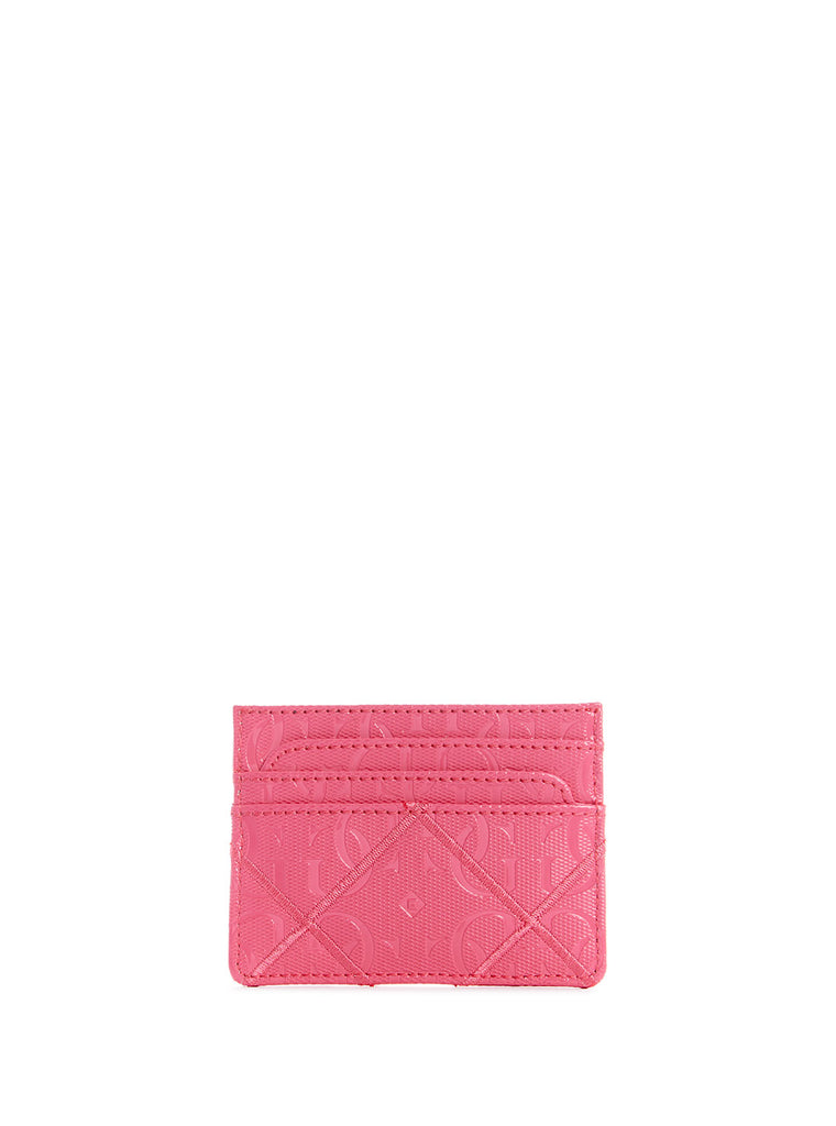 Magenta Caddie Card Holder - GUESS