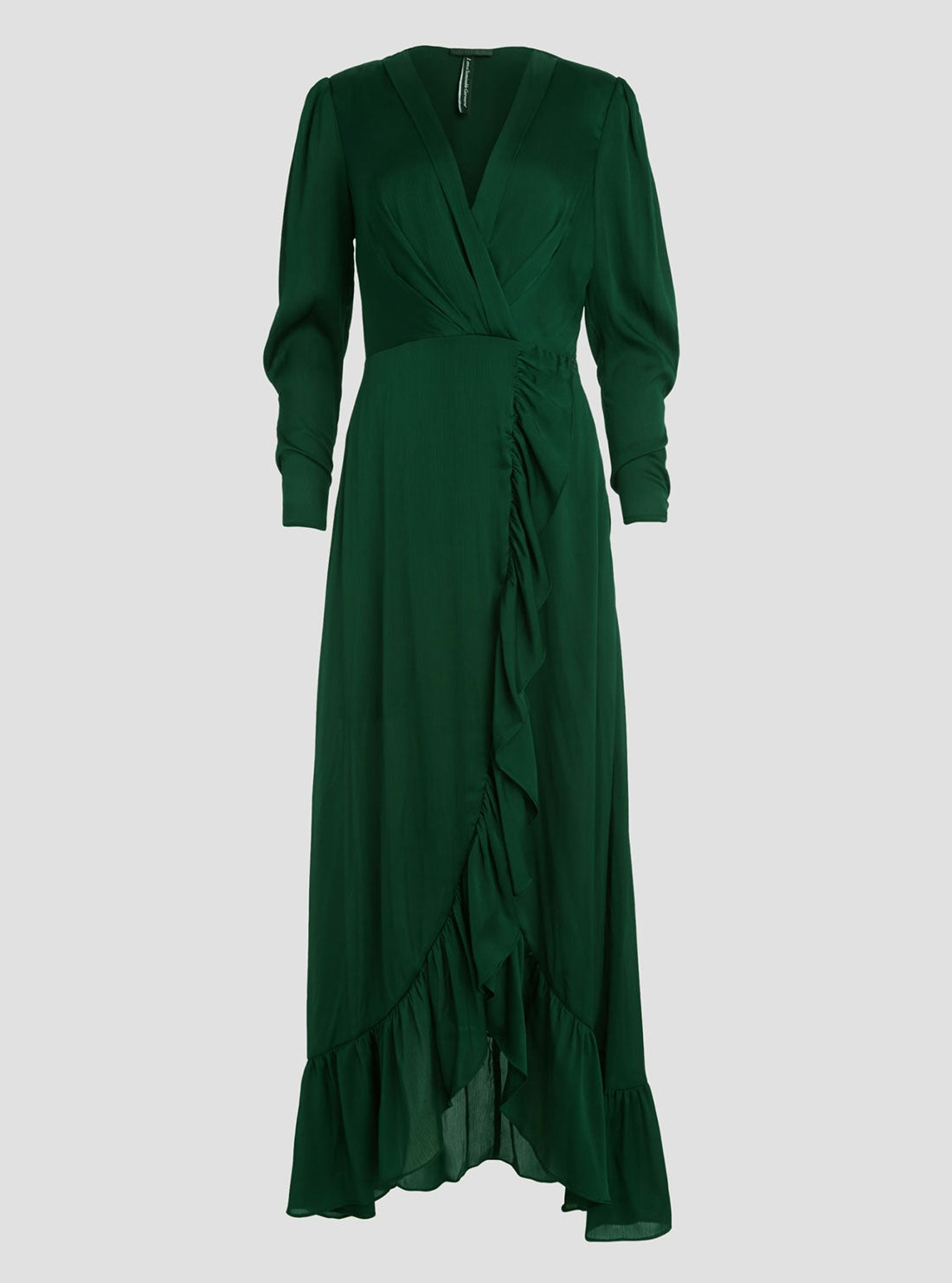 GUESS Women's Moss Mat Luana Maxi Dress W3RK21WEDU2 Ghost View