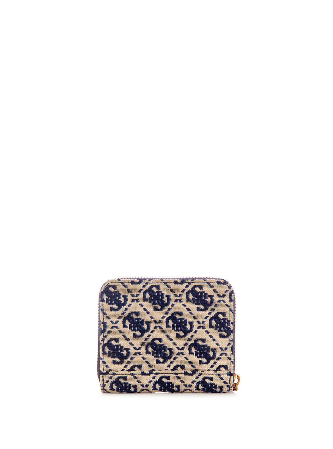 GUESS Women's Navy Logo Izzy Small Wallet JB865437 Back View