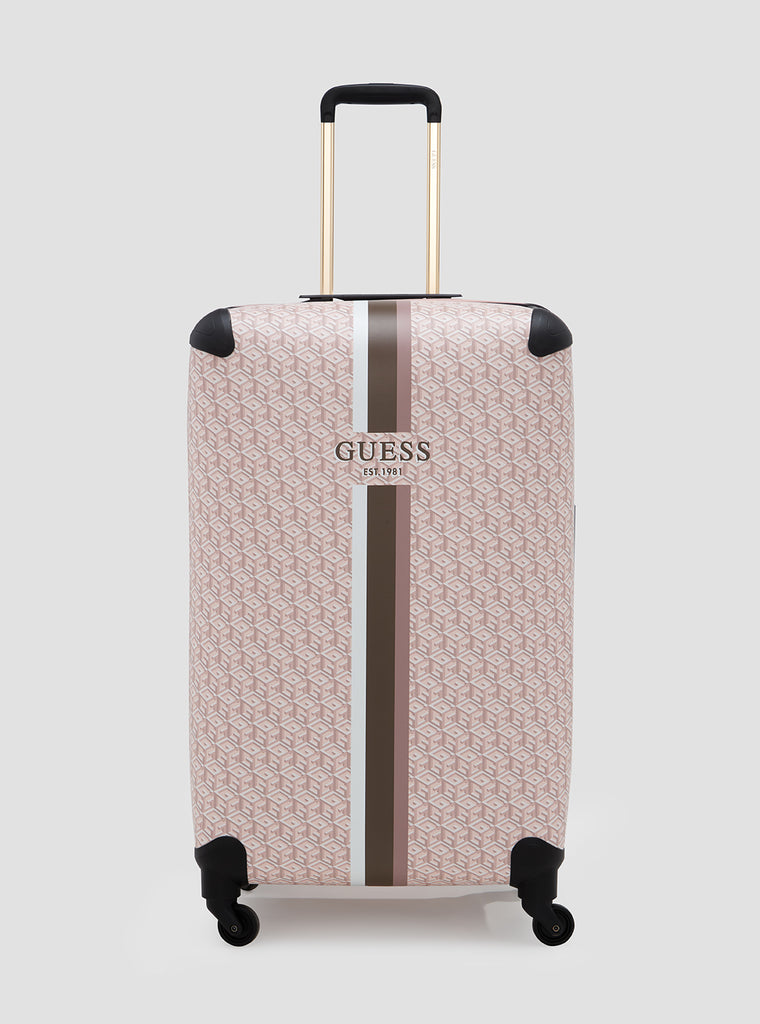 Rose Logo Wilder 71cm Suitcase Free Shipping Over 75 GUESS