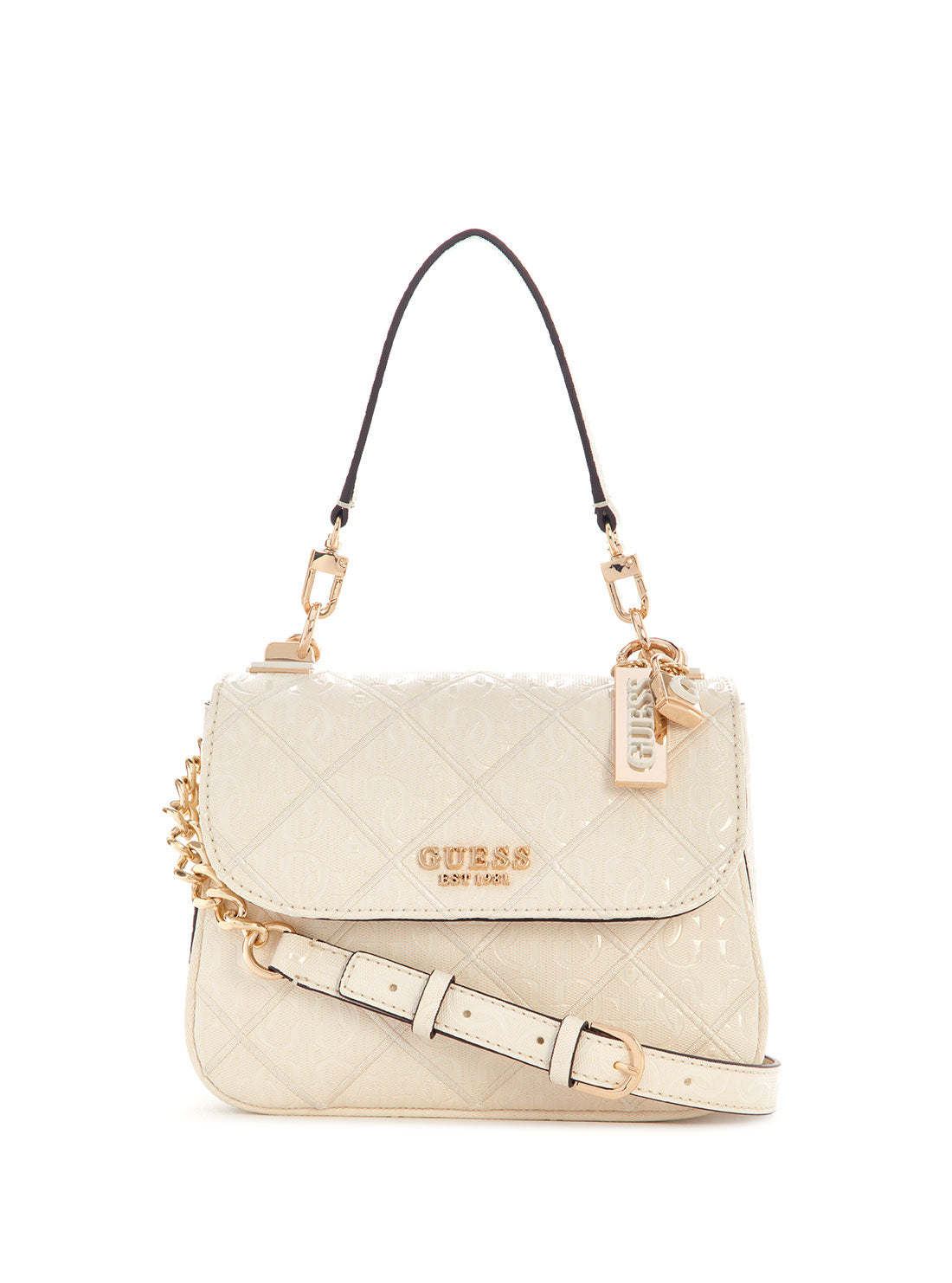 GUESS Women's Stone Caddie Crossbody Shoulder Bag GG878319 Front View