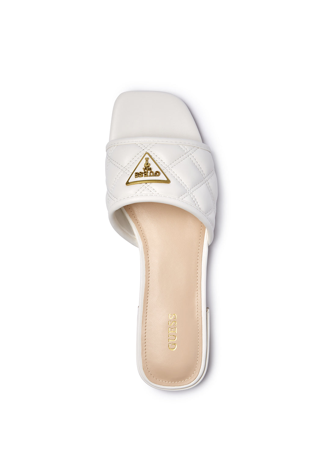 Guess White Huyana3 Cork Wedge Sandals - Women's (€56) ❤ liked on Polyvore  featuring shoes, sandals… | White wedge shoes, Lace up wedge sandals, White  wedge sandals