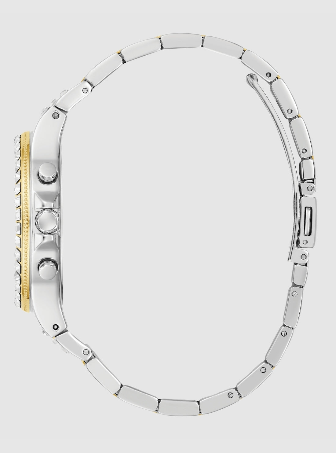 GUESS Accessories Two-Tone Moonlight Watch GW0320L7 Back View