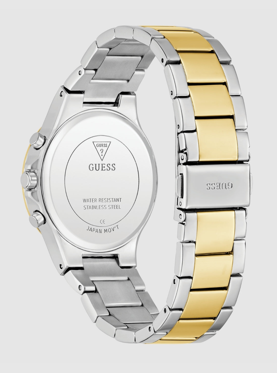GUESS Accessories Two-Tone Moonlight Watch GW0320L7 Back View