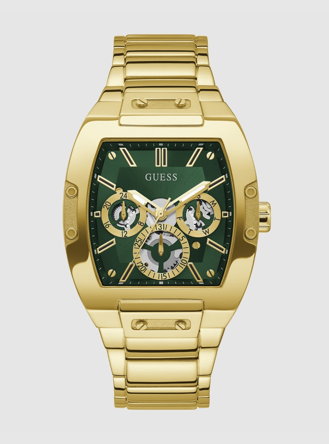 GUESS Accessories Gold Phoenix Watch GW0456G3 Front View