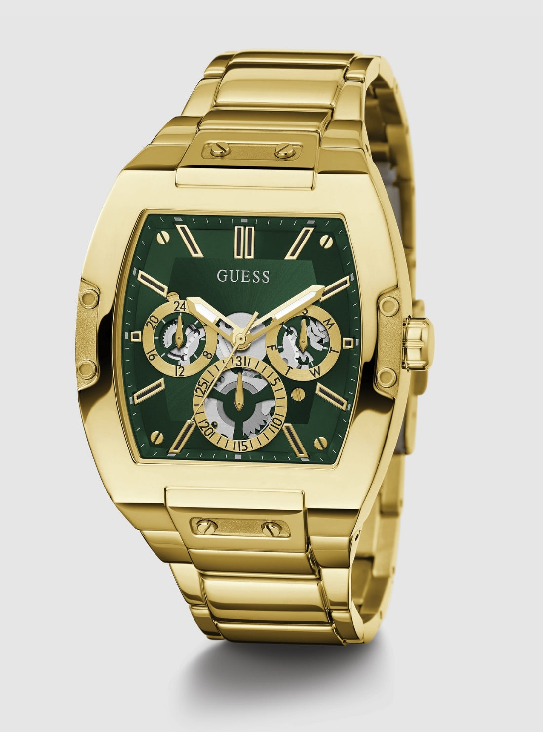 GUESS Accessories Gold Phoenix Watch GW0456G3 Front View_2