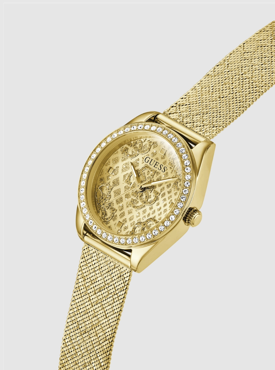 Gold Boa Mesh Watch - GW0748L2 GUESS Gold Boa Mesh Watch - GW0748L2 GUESS