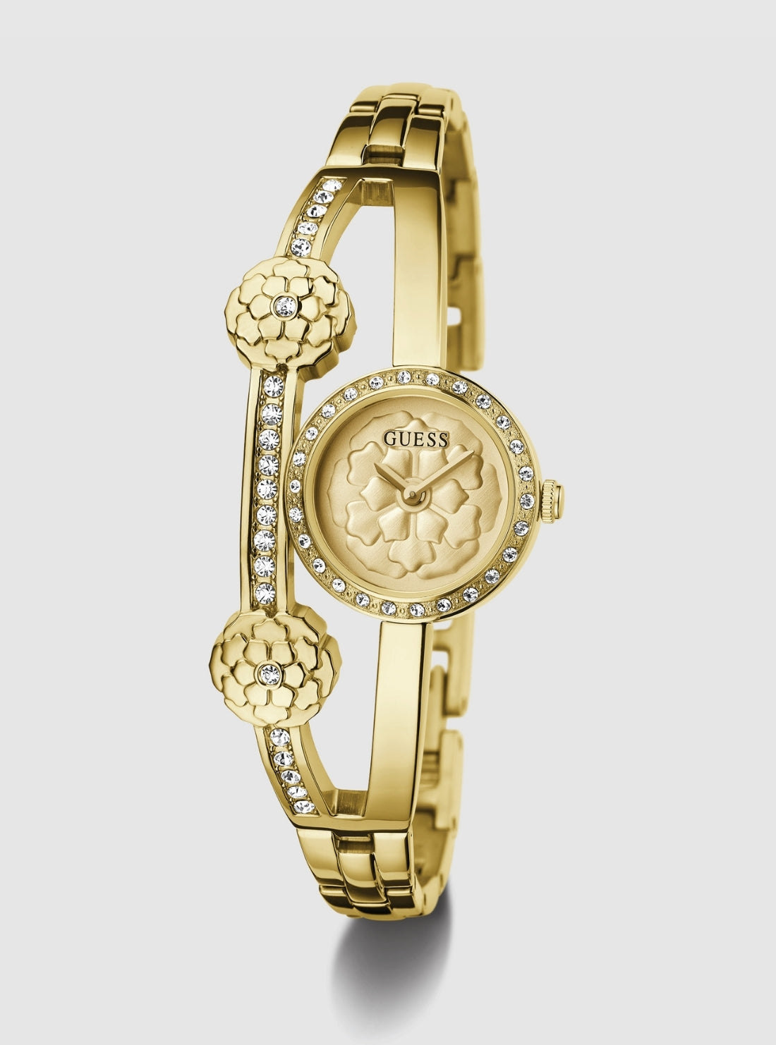 GUESS Accessories Gold Chloe Bracelet Watch GW0756L2 Front View_2