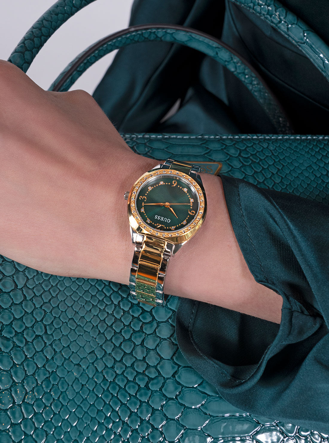 Gold 2 Tone Charlotte Link Watch