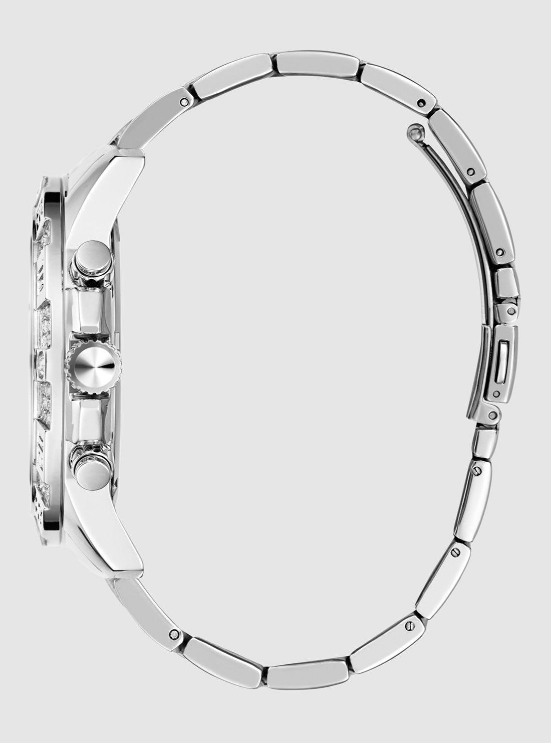 Silver Majestic Link Watch