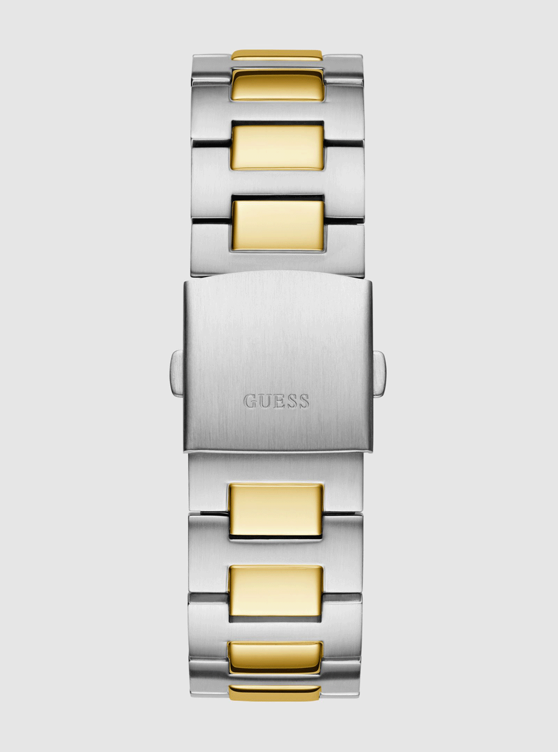 GUESS Accessories Gold Silver Dashboart Link Watch GW0798G3 Back View