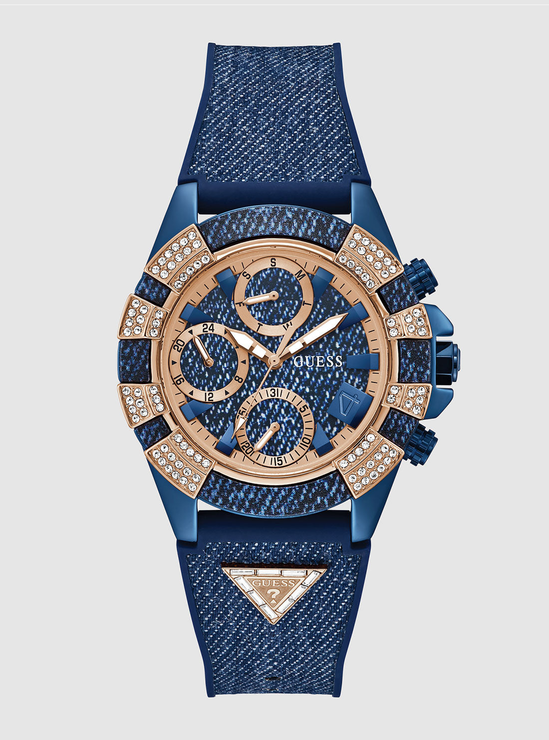 Denim Blue Iconic 40th Silicone Watch