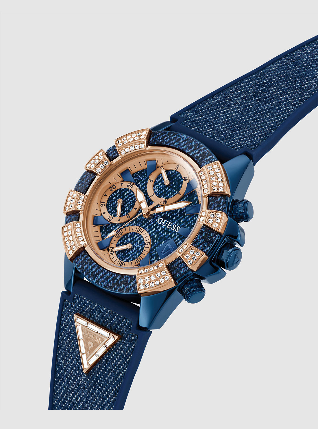 Denim Blue Iconic 40th Silicone Watch