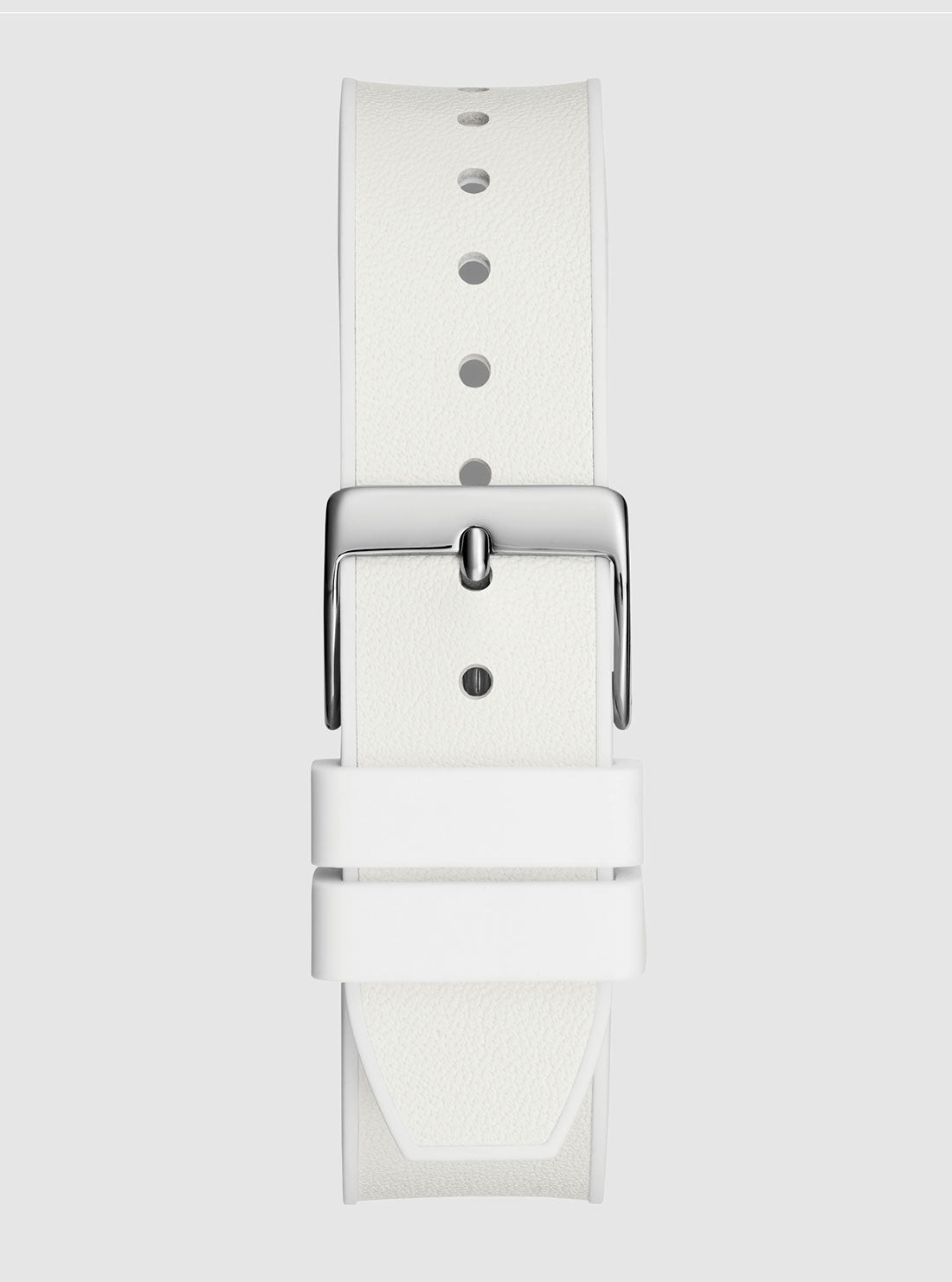 White Iconic 40th Silicone Watch