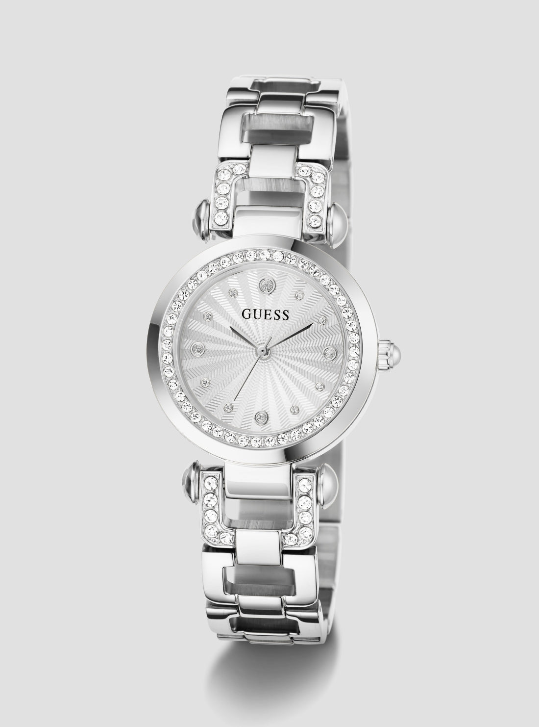 GUESS Accessories Silver Ginger Watch GW0869L3 Front View_2
