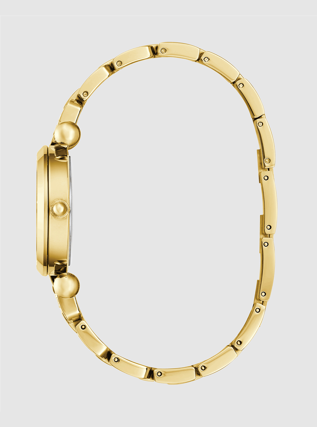 GUESS Accessories Gold Ginger Crystal Watch GW0869L4 Side View